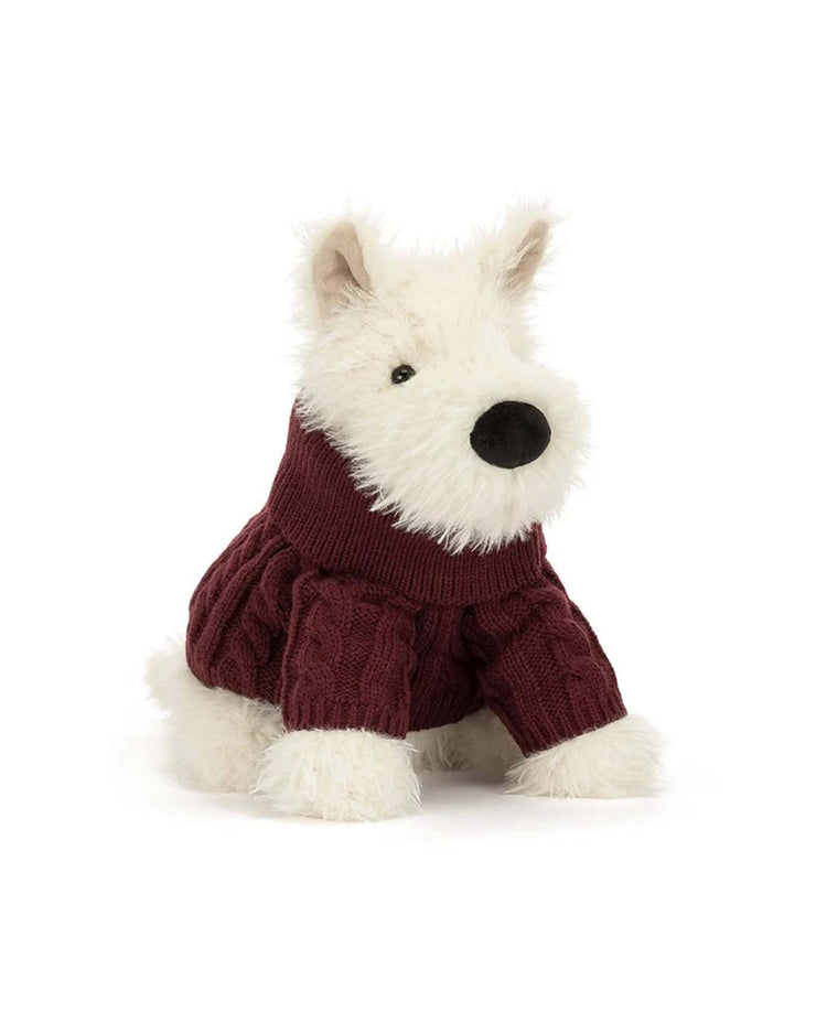 munro scottie dog winter jumper outfit