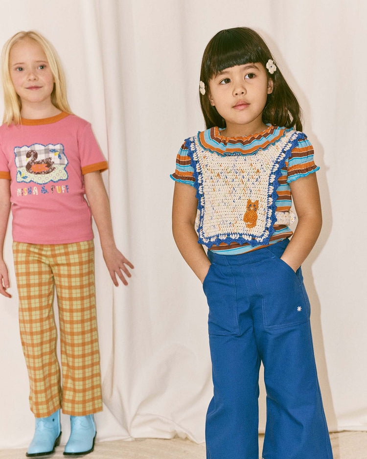 misha + puff cat topanga popover in seashore confetti kids Little