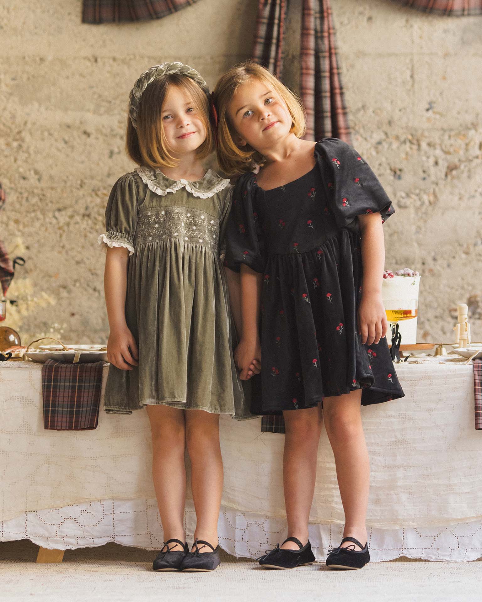 noralee elizabeth dress in pine at Little