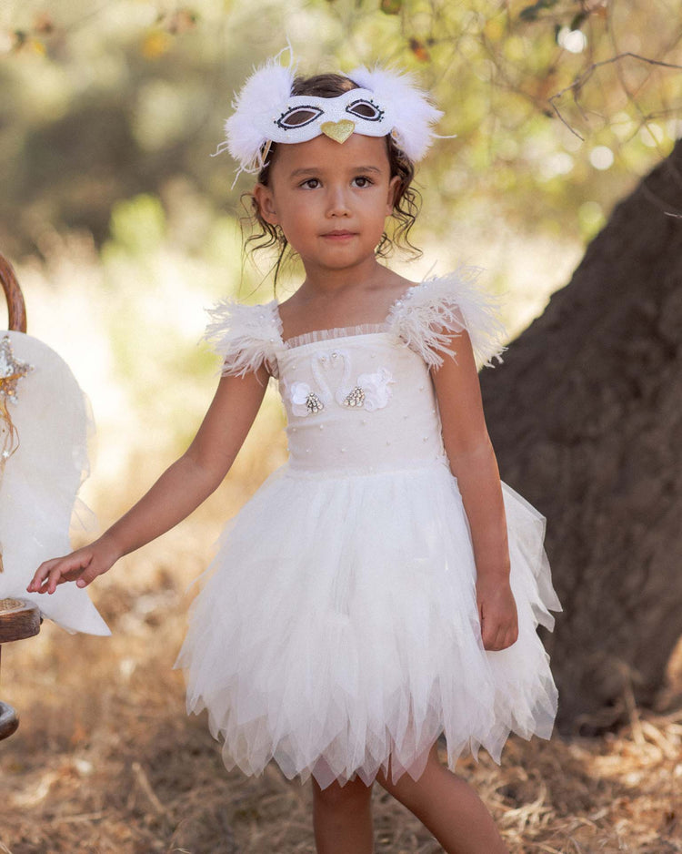 noralee magique dress in white kids Little