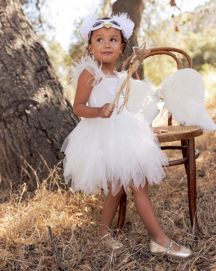 noralee magique dress in white kids Little