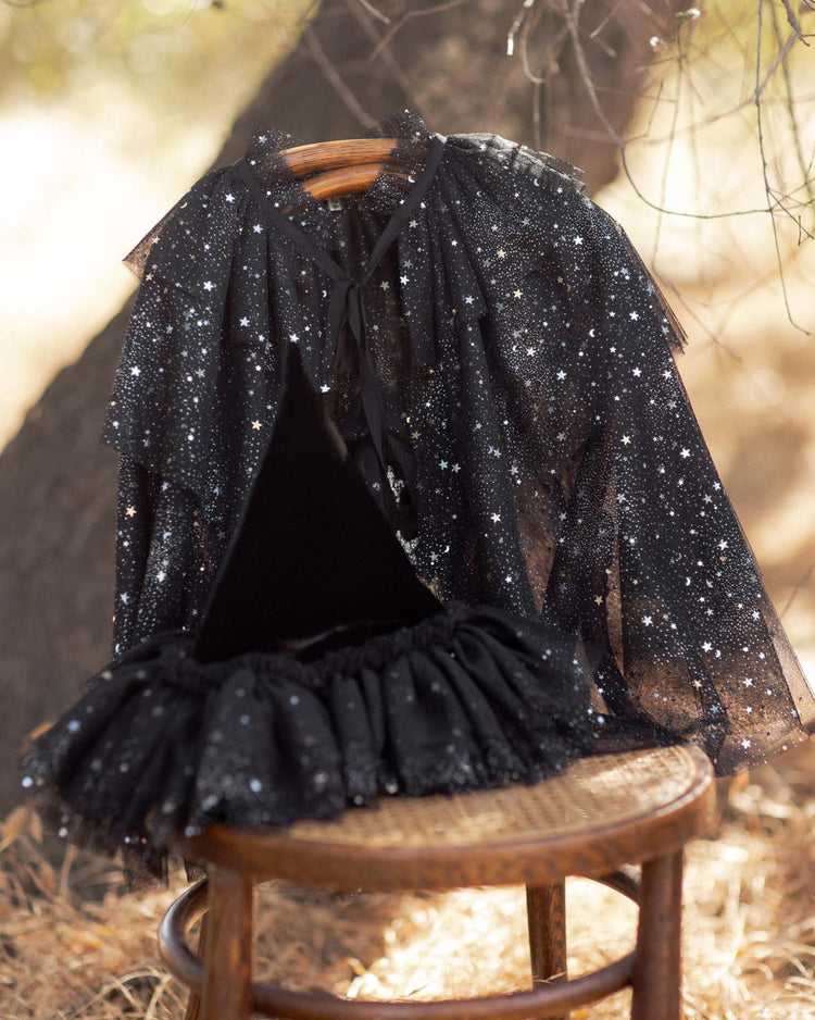 noralee tulle cape in black kids Little