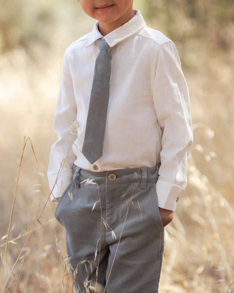 harrison button down in ivory