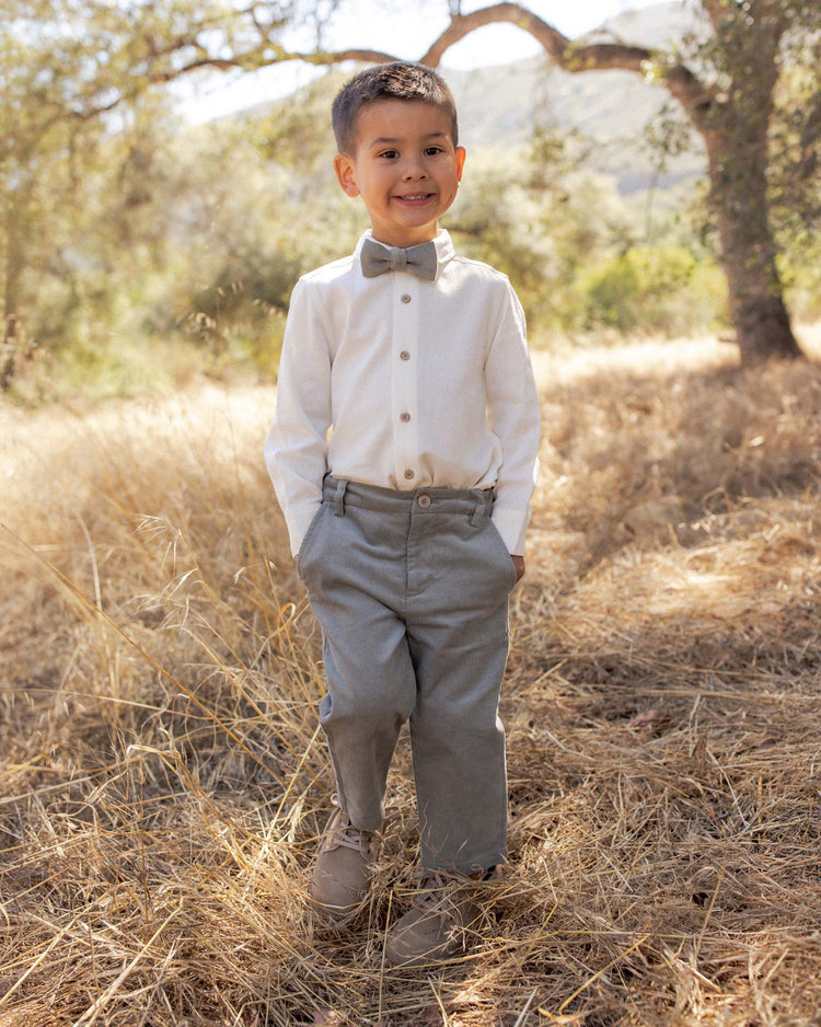 bow tie in eucalyptus