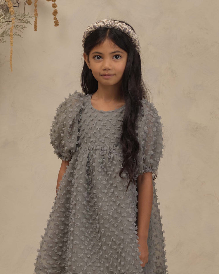 luna dress in eucalyptus