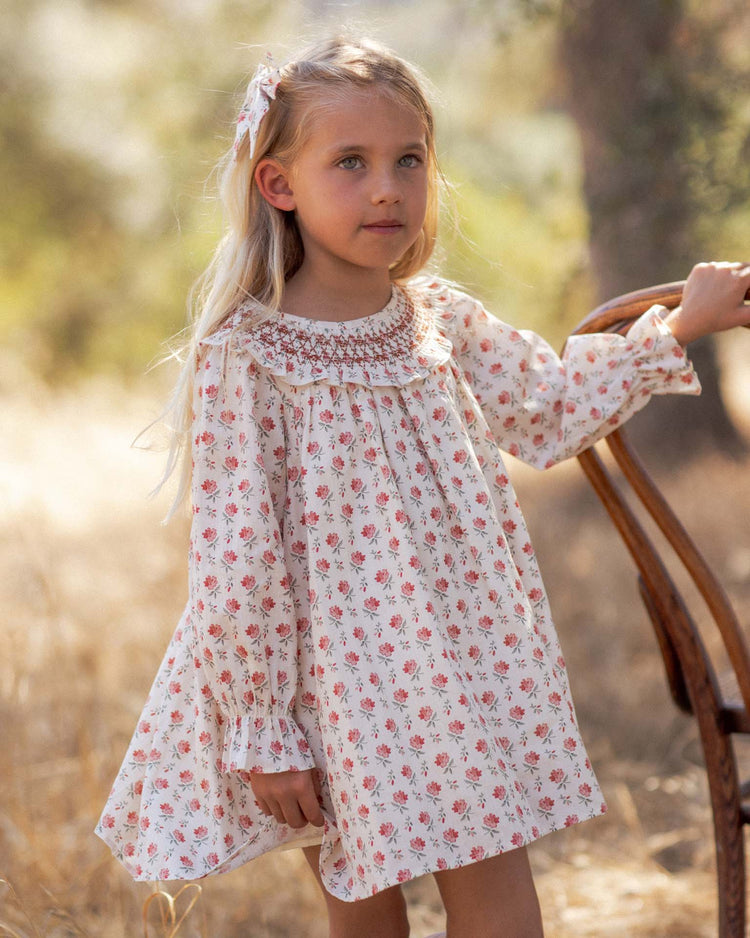 noralee patsy dress in ruby bloom kids Little