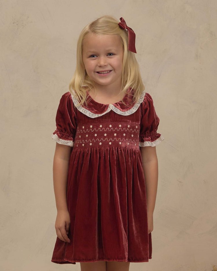 noralee elizabeth dress in ruby kids Little