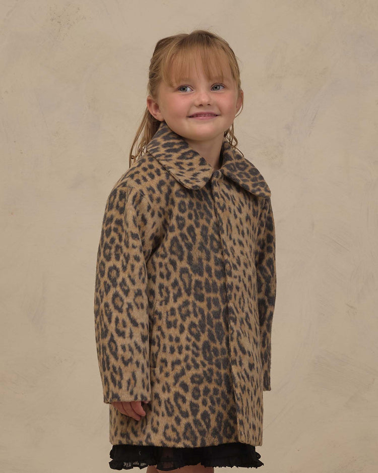 noralee eloise coat in leopard kids Little