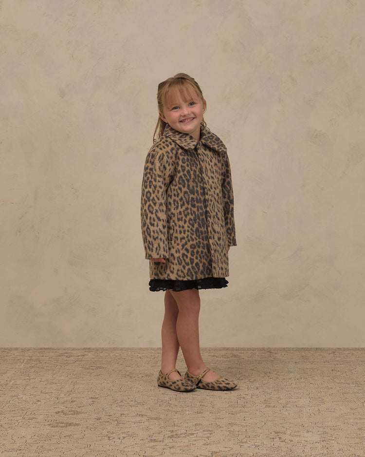 noralee eloise coat in leopard kids Little