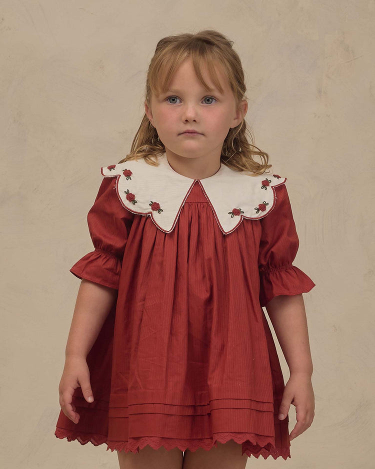 noralee mabel dress in ruby kids Little