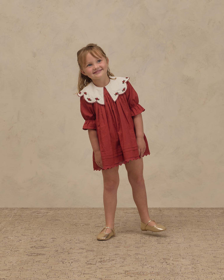 noralee mabel dress in ruby kids Little