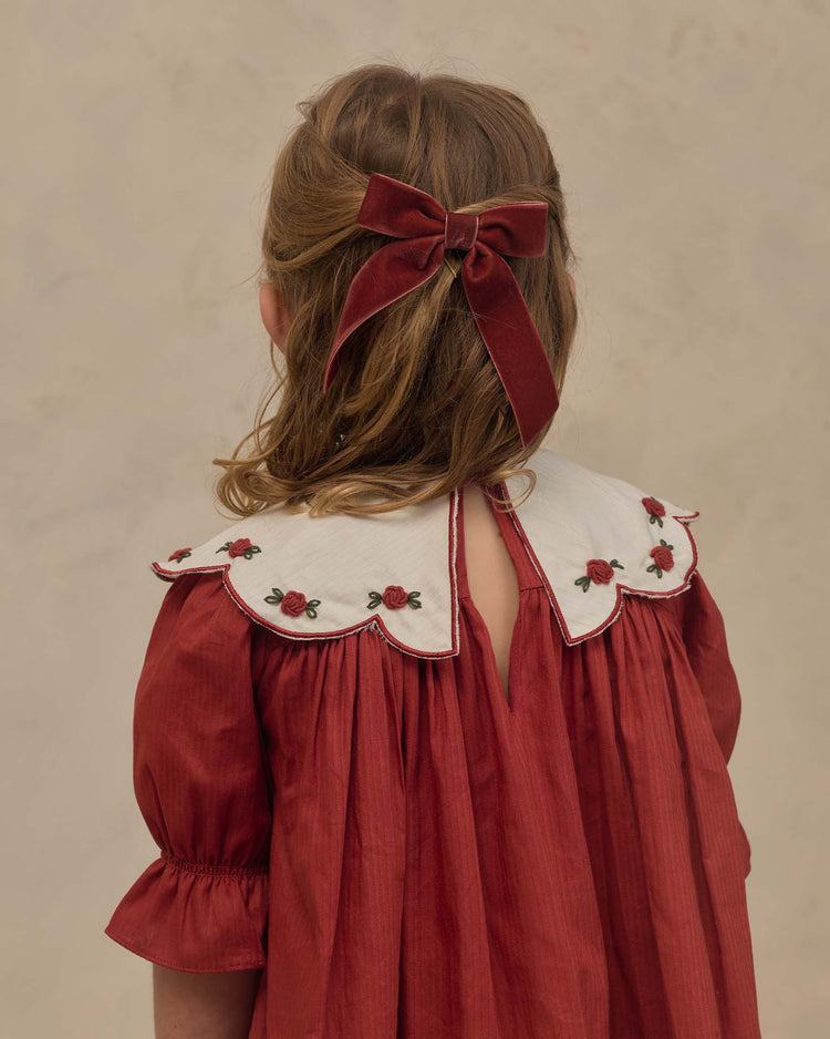 noralee mabel dress in ruby kids Little