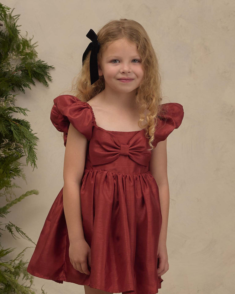 noralee madeline dress in ruby kids Little