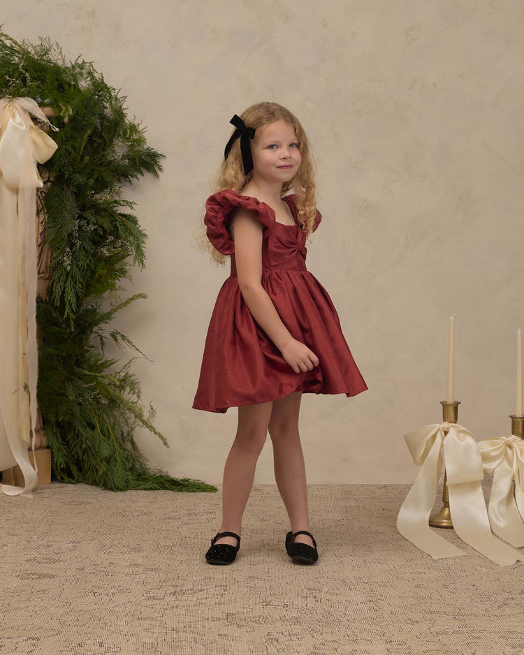 noralee madeline dress in ruby kids Little