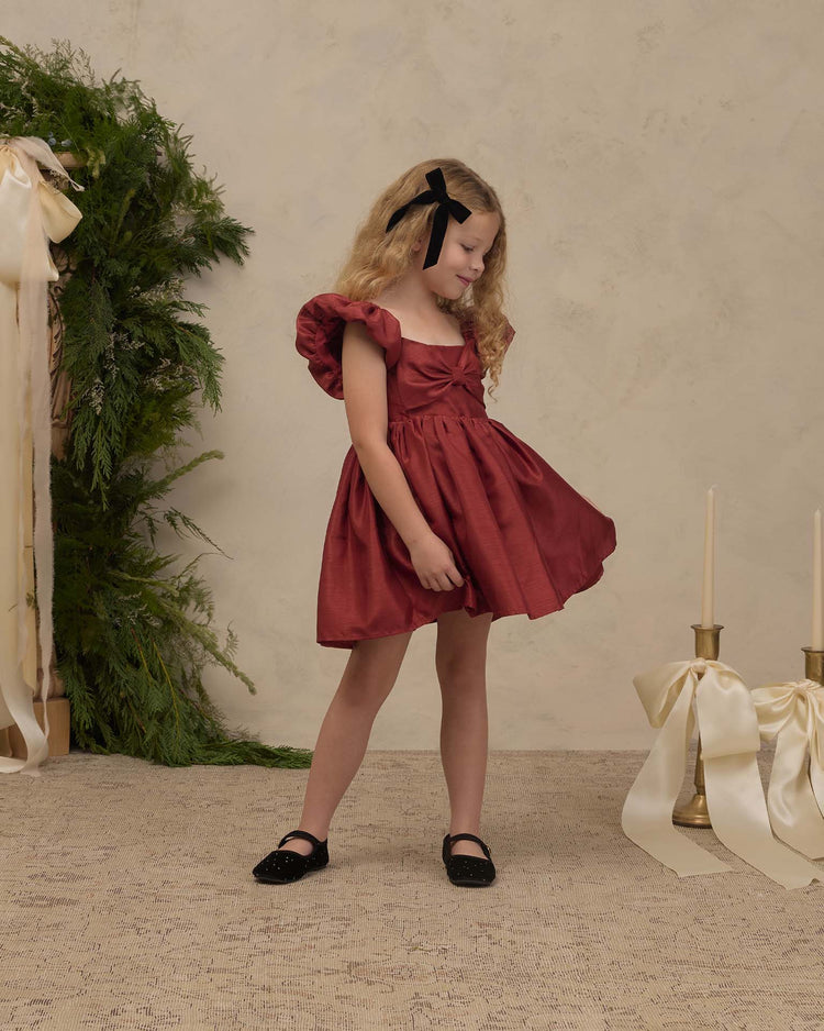 noralee madeline dress in ruby kids Little