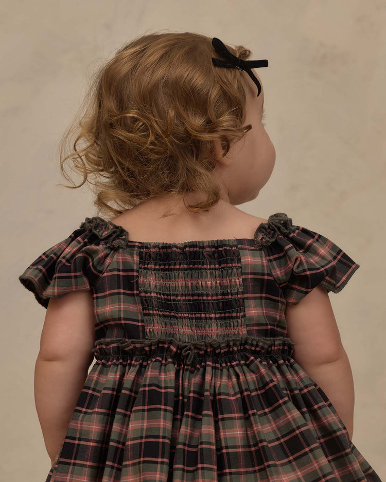 noralee margot romper in tartan baby Little