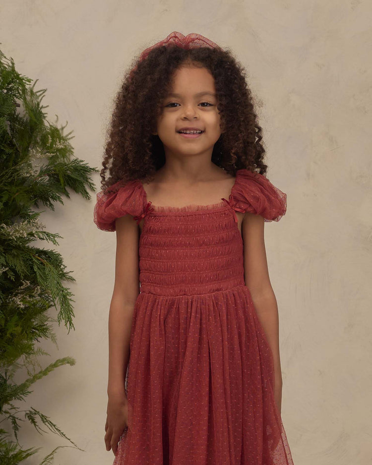 noralee clara dress in ruby kids Little
