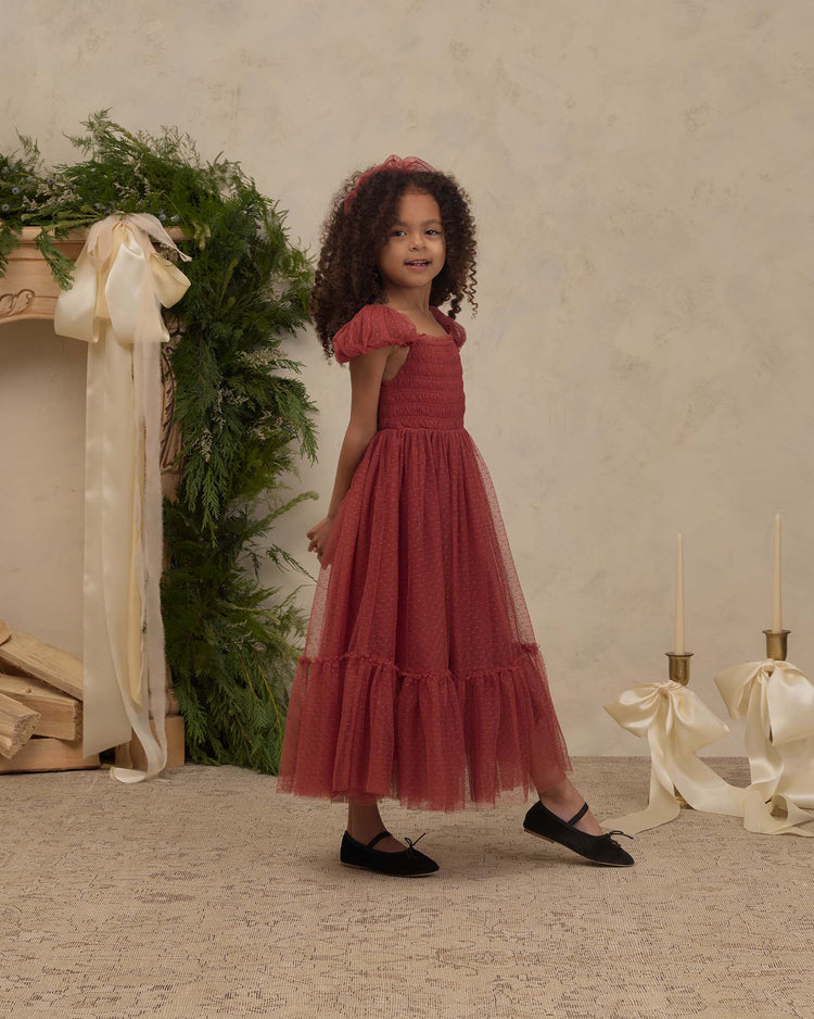 noralee clara dress in ruby kids Little
