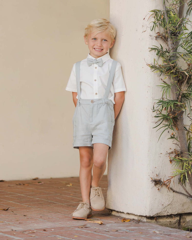noralee suspender short in mist kids Little
