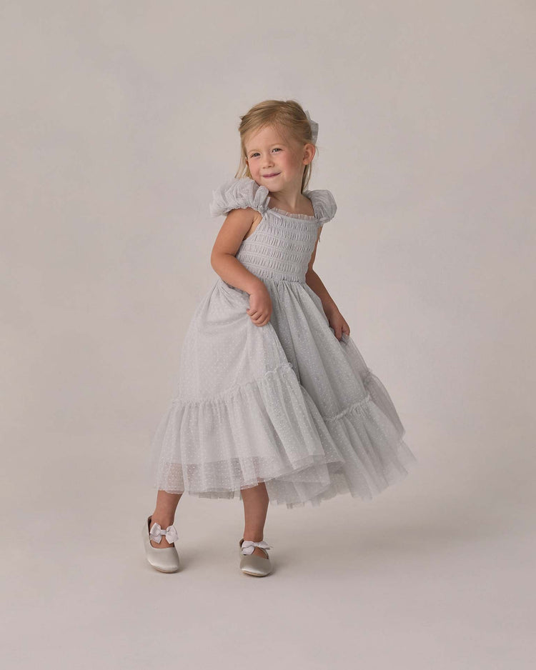 noralee clara dress in mist kids Little