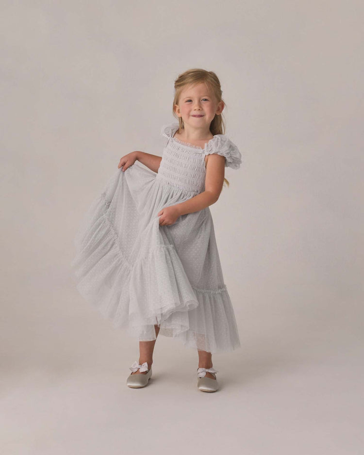 noralee clara dress in mist kids Little