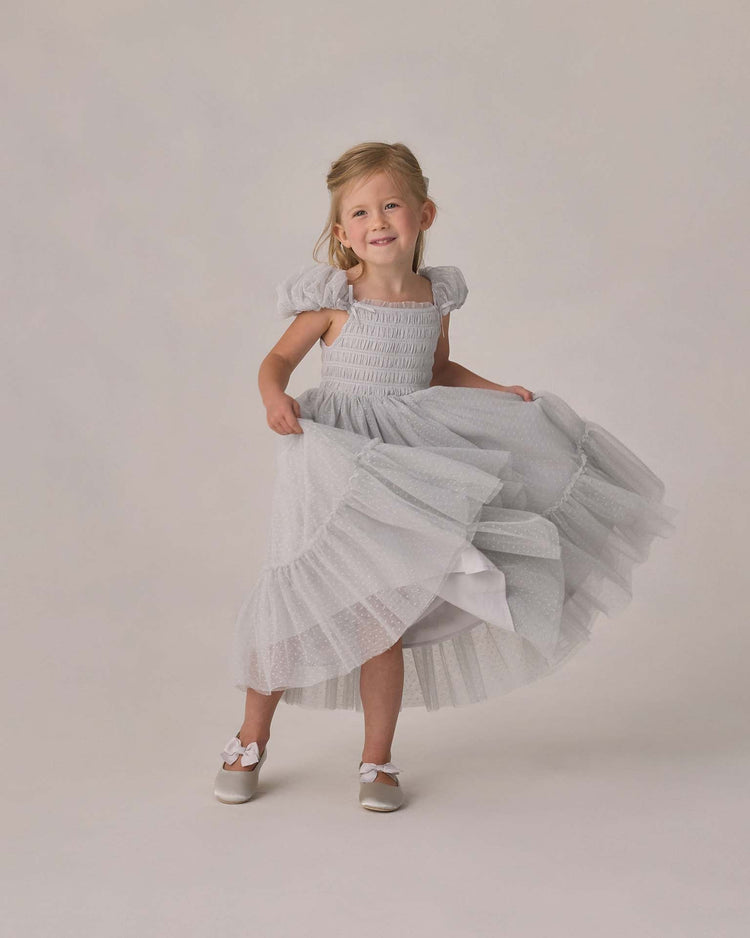 noralee clara dress in mist kids Little