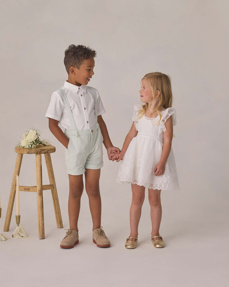 noralee provence dress in ivory kids Little