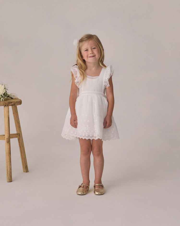 noralee provence dress in ivory kids Little
