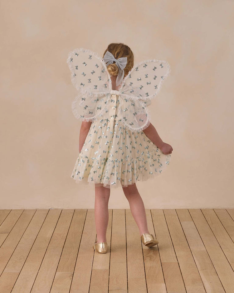 noralee fairy set in sky sequin bows play Little