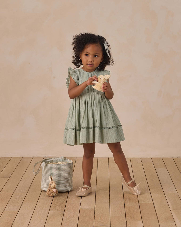 noralee isla dress in eucalyptus kids Little