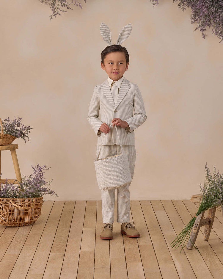noralee sebastian blazer in sky stripe kids Little