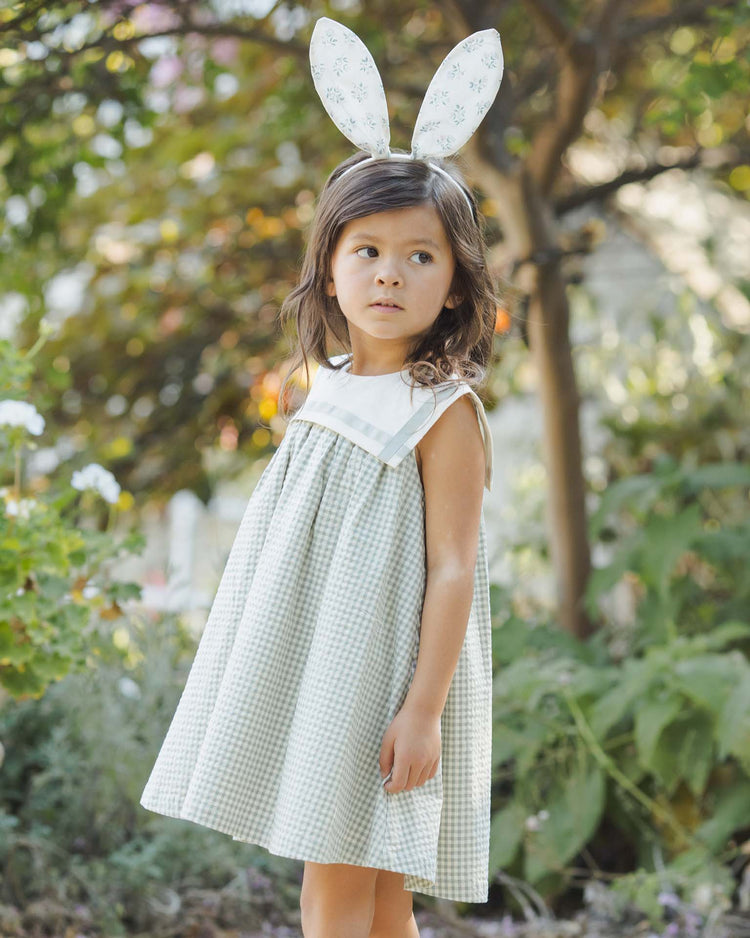 noralee bunny headband in summer ditsy accessories Little