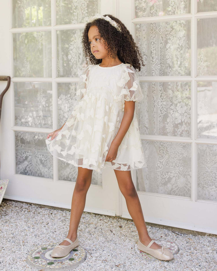 noralee luna dress in natural kids Little