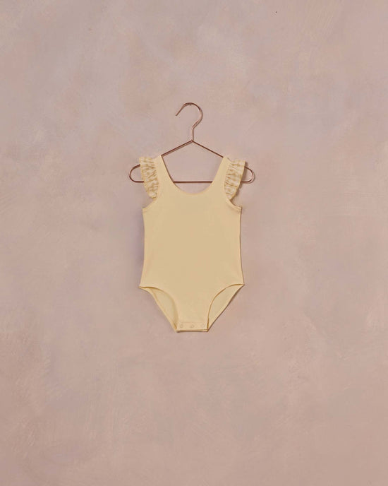 provence dress in lemon check