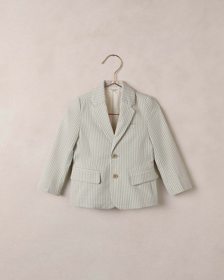 noralee sebastian blazer in sky stripe kids Little