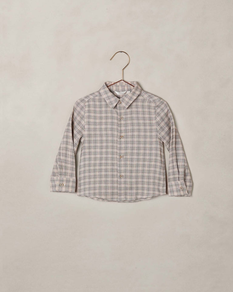 noralee harrison button down in fall plaid kids Little
