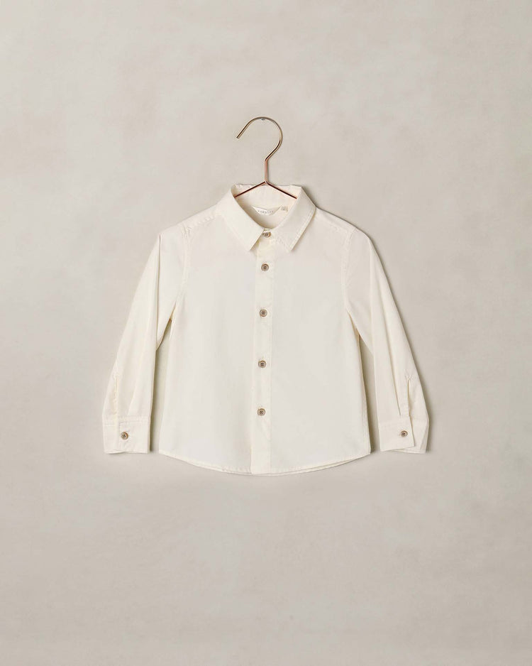 harrison button down in ivory