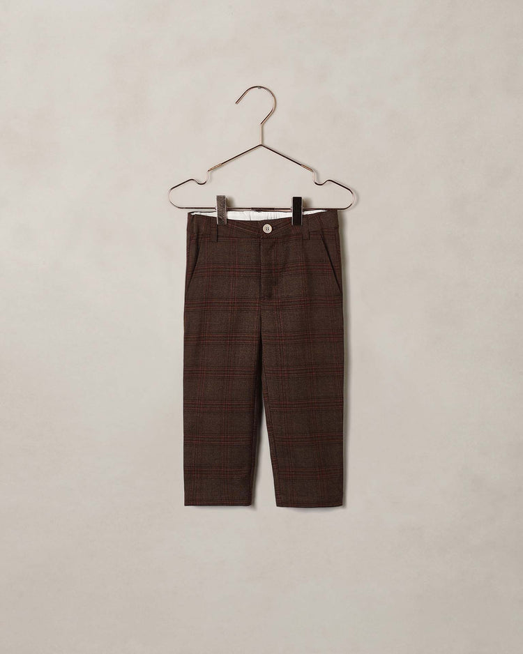noralee sebastian pant in heathered plaid kids Little