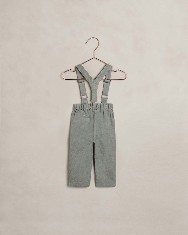 suspender pant in eucalyptus