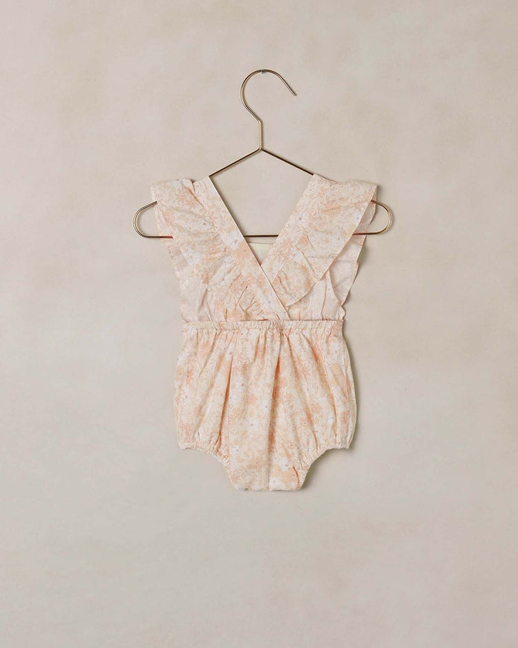 noralee lucy romper in petal garden baby Little