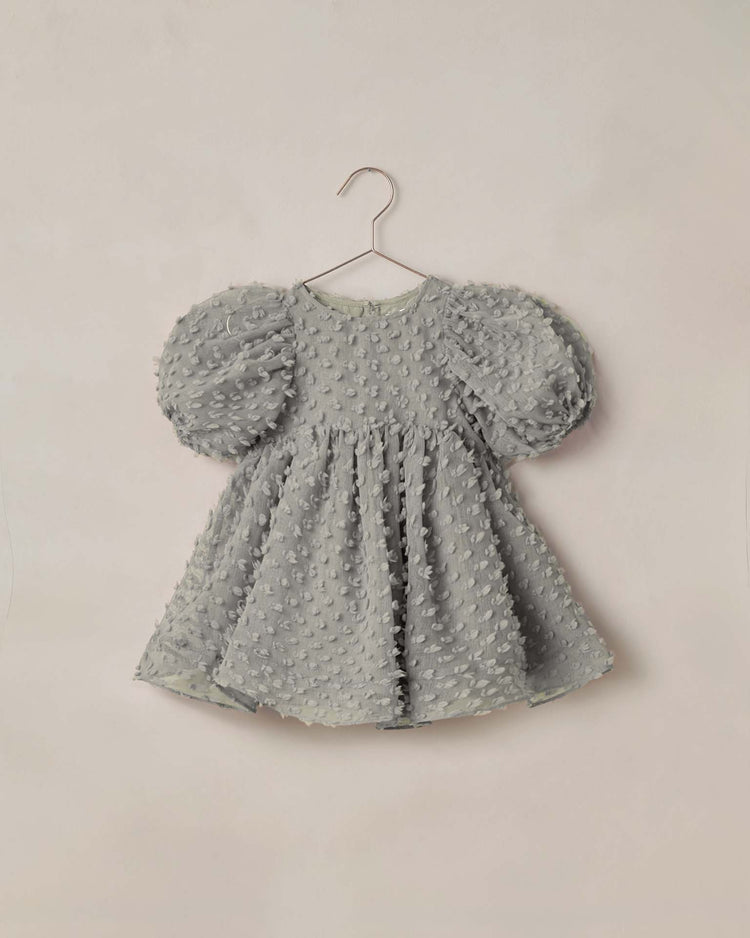 luna dress in eucalyptus