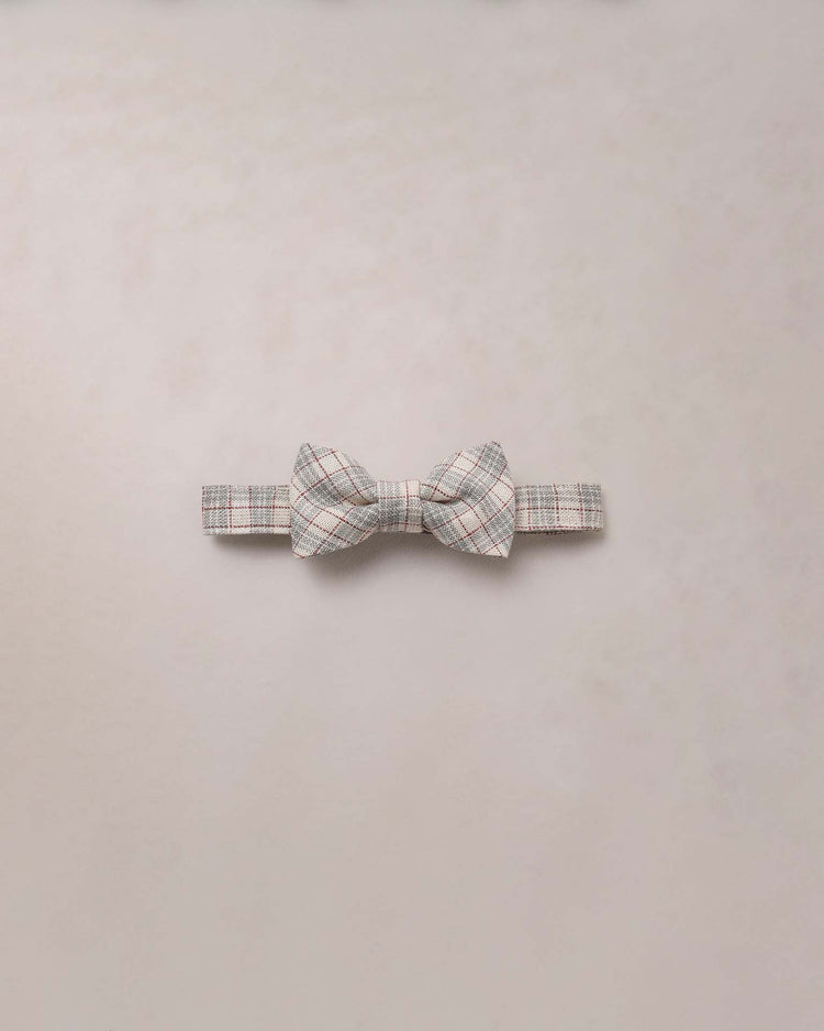 bow tie in fall plaid
