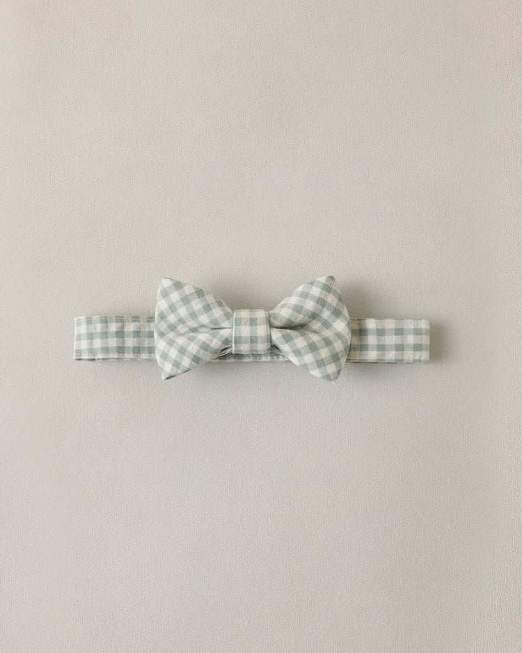 noralee bow tie in eucalyptus check accessories Little