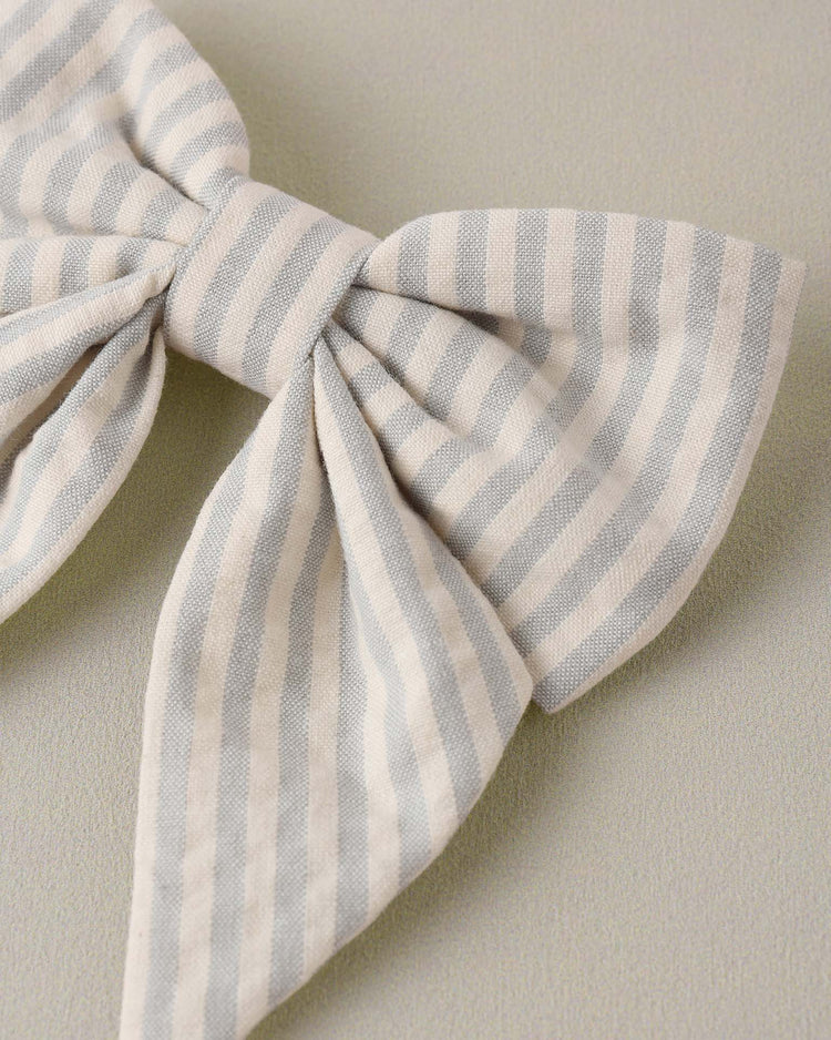 noralee norah bow in sky stripe accessories Little