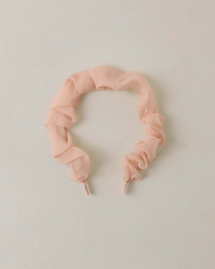noralee gathered headband in petal accessories Little