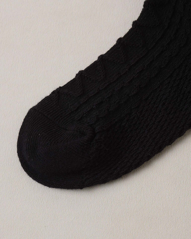 noralee ruffle socks in black + blush accessories Little
