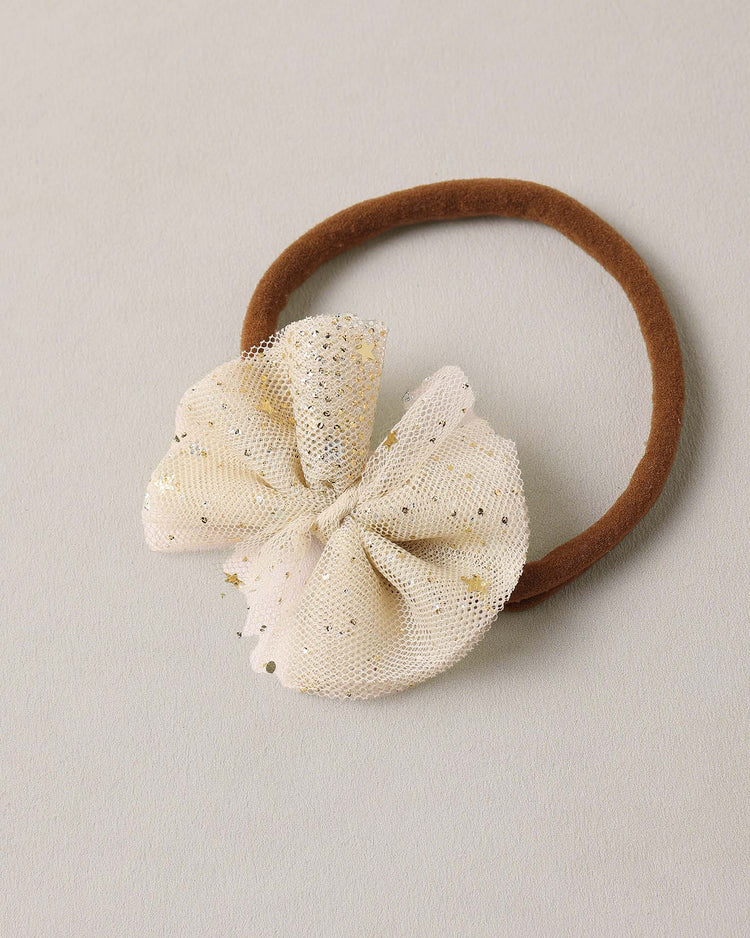 noralee flutter tulle headband in pink accessories Little