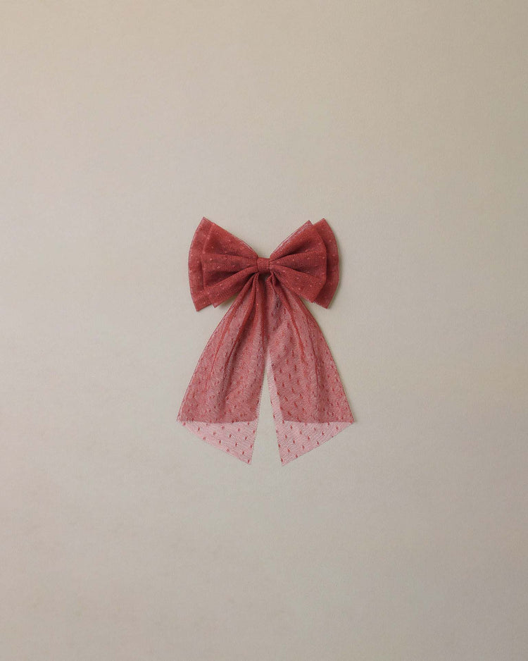 noralee alice bow in ruby accessories Little