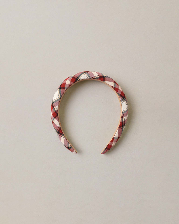 noralee padded headband in holiday tartan accessories Little