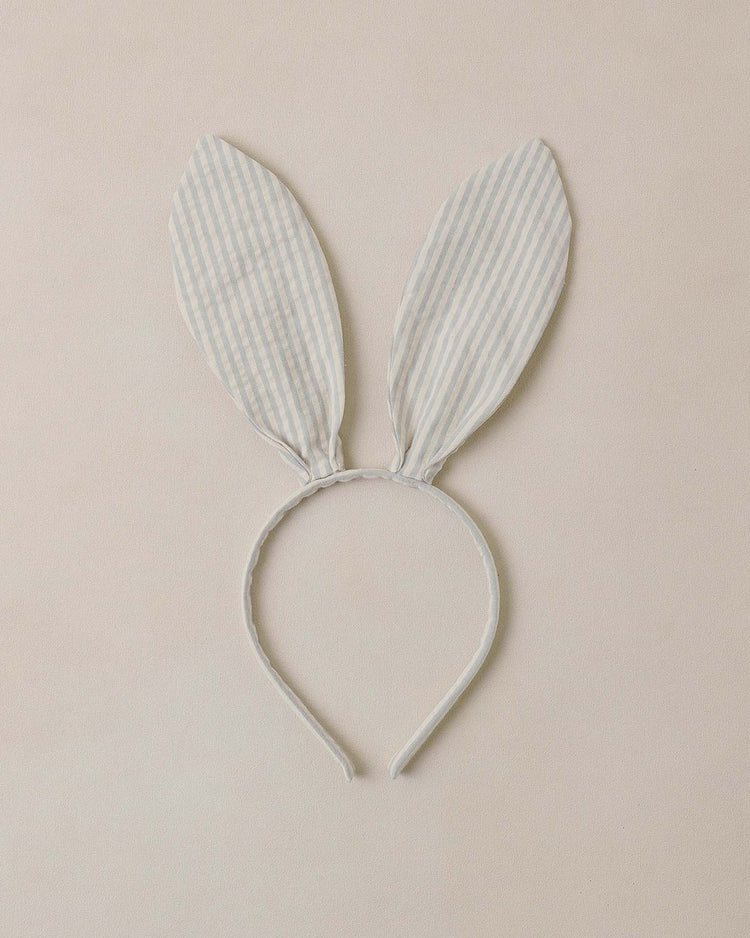 noralee bunny headband in sky stripe seersucker accessories Little